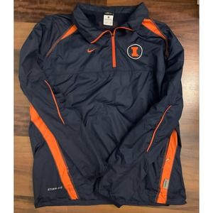 New Nike Fit-Storm University of Illinois Jacket Size- Small